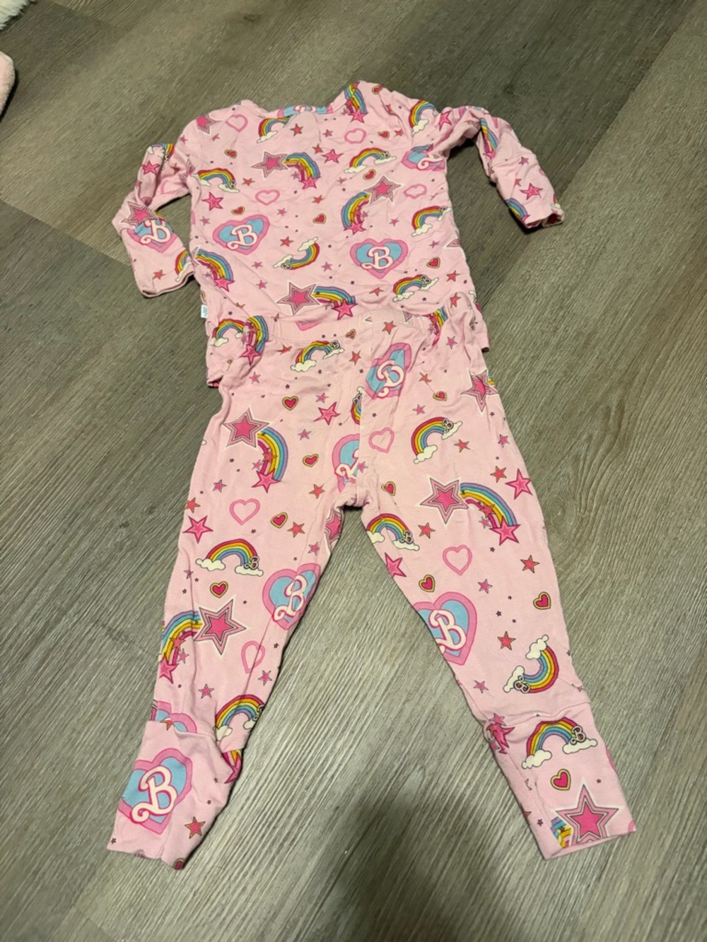 Posh peanut Barbie 2pc pajama set 6-12months